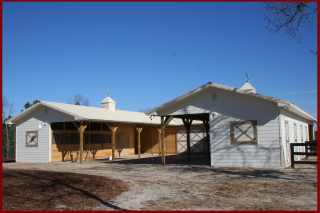 New construction  horse barn